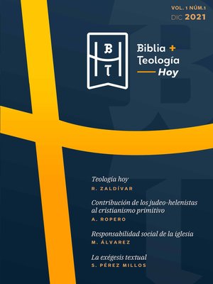 cover image of Biblia y Teología Hoy